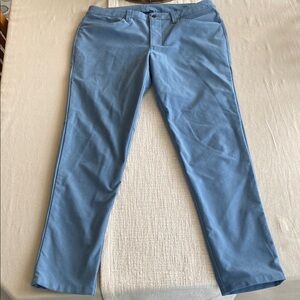 Lululemon Athletica Blue Chinos with Tailored Fit